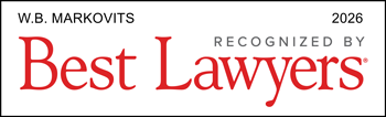 W.B. Markovits 2026 Recognized By Best Lawyers